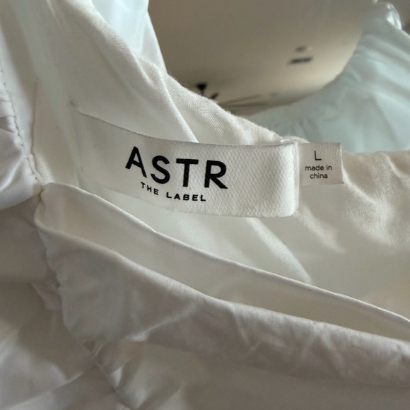 ASTR Asymmetric Ruffle Minidress - Picture 5 of 6